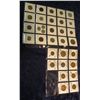 Image 2 : 9. (30) Different Tokens, includes Golf, Tax, Gaming, Transportation, & etc. All in 2" x 2"s and pla