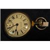 Image 1 : 29. Westclox Pocket Watch. Nice looking watch with engraved Steam Train Engine on reverse. No jewels