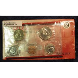 214. 2001 U.S. Mint Set. Original as issued.