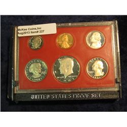 227. 1981 S U.S. Proof Set. Original as issued.