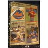 Image 1 : 241. 1989 Fleer Uncut Sheet of four Baseball Cards. Includes Limited Edition Logo; Chris Sabo; Kirk 