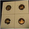 Image 2 : 727. 2009-S Lincoln Cent Commemoratives: reverse #1 - early childhood, reverse #2 - formative years,