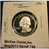 Image 1 : 746. 1992-S Washington Quarter. Proof. SILVER