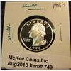 Image 1 : 749. 1998-S Washington Quarter. Proof. SILVER