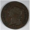 Image 1 : FRANCE 1782 COPPER SOL VF NICE