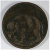 Image 1 : 1694 COLONIAL ELEPHANT TOKEN NEAR XF RARE!