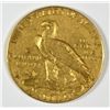 Image 2 : 1912 $2.50 GOLD INDIAN VF/XF JUST HONEST WEAR