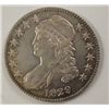 Image 1 : 1829 BUST HALF DOLLAR AU-55 NICE COLOR