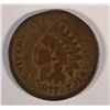 Image 1 : 1877 INDIAN HEAD CENT G/VG