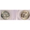 Image 3 : 1954-S PCGS MS65 & 1959 ICG MS65 FRANKLIN HALF DOLLARS