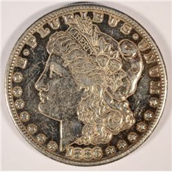 1886-S MORGAN DOLLAR FINE