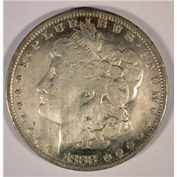 1888-O MORGAN DOLLAR VG "HOT LIPS"