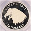 Image 2 : 2013 CANADA BALD EAGLE PCGS PR-70 DCAM