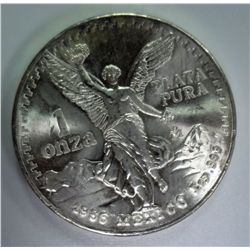 1986 1 OZT .999 FS MEXICO LIBERTAD