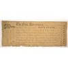 Image 1 : 1861 FIFTY CENT CITY OF PETERSBURG, VA NOTE
