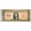 Image 1 : 1923 $1 US NOTE (RED SEAL)
