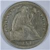 1871 SEATED DOLLAR XF