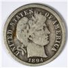 Image 1 : 1894-O BARBER DIME VG