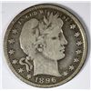 1896-O BARBER QUARTER FINE