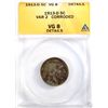 1913-D T2 BUFFALO NICKEL ANACS VG-8 DETAILS