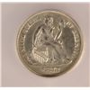 Image 2 : 1872 SEATED DIME PROOF CAMEO GEM!