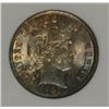 Image 2 : 1901 BARBER DIME NGC MS64 SPECTACULAR COLOR!