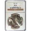 Image 1 : 1923 PEACE DOLLAR NGC MS65 NICE