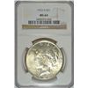 Image 1 : 1925 S PEACE DOLLAR NGC MS64