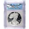 Image 1 : 2007-W PROOF SILVER EAGLE ICG PR-70 DCAM FIRST STRIKE