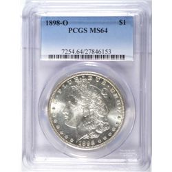 1898-O MORGAN DOLLAR PCGS MS-64