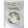 Image 1 : 1885-CC MORGAN DOLLAR PCGS MS63 DMPL