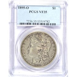 1895-O MORGAN DOLLAR PCGS VF-35