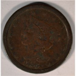 1856 HALF CENT VG
