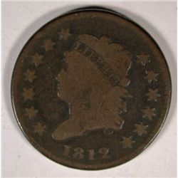 1812 LARGE CENT VG