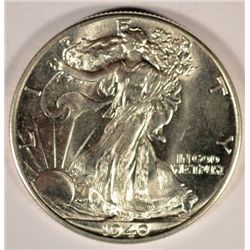 1940 WALKING LIBERTY HALF DOLLAR MS64