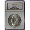 Image 1 : 1898 O MORGAN DOLLAR NGC MS66 BLAST WHITE