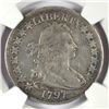 Image 2 : 1797 HALF DOLLAR! NGC VF SAYS REPAIRED, THE ONLY REPAIR MAY HAVE BEEN SOME EAGLE