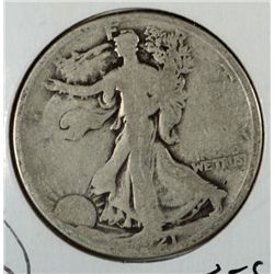 1921 D WALKING LIBERTY HALF DOLLAR KEY! GOOD