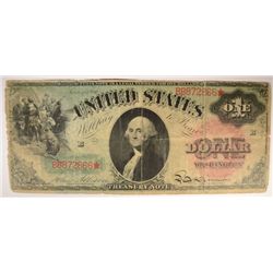 1869 $1 US NOTE