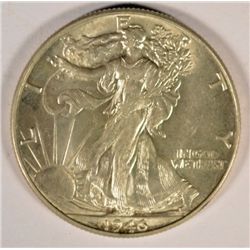 1946 WALKING LIBERTY HALF DOLLAR MS63