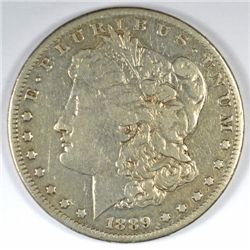 1889-CC MORGAN DOLLAR VF