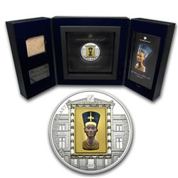 Cook Islands 2012 Gold & Silver $20 Nefertiti Premium E