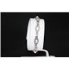 Image 1 : 0.60 CTW DIAMOND BRACELET .925 STERLING SILVER