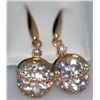 Image 2 : CZ GOLD PLATED FASHION JEWELRY EARRING