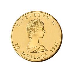 Canada Maple Leaf Half Ounce Gold Coin (Date Our Choice