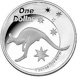 Australian Kangaroo 1 oz. Silver (date of our choice)