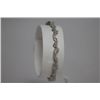 Image 1 : 0.60 CTW SINGLE CUT DIAMOND BRACELET .925 STERLING SILV