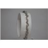 Image 2 : 0.60 CTW SINGLE CUT DIAMOND BRACELET .925 STERLING SILV