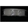 Image 1 : 0.14 CTW DIAMOND RING .925 STERLING SILVER