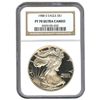 Image 1 : Certified Proof Silver Eagle PF70 NGC (date of our choi